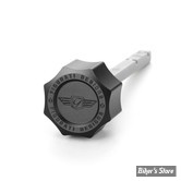 DOC A / PIÈCE N° 56 - JAUGE D'HUILE - OEM 37065-06 / 62700291 - FIGURATI DESIGN - ALUMINIUM - FINITION : NOIR ROND - FDP01-TRSM8-SM-BLK