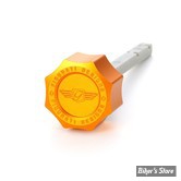 DOC A / PIÈCE N° 56 - JAUGE D'HUILE - OEM 37065-06 / 62700291 - FIGURATI DESIGN - ALUMINIUM - FINITION : OR ROND - FDP01-TRSM8-SM-G