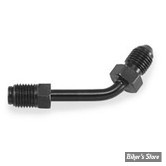 - RACCORD DE CONNECTION : AN3 > 3/8"-24 UNF - GOODRIDGE - 60° - NOIR - 660-03BK