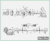 DOC B - ECLATE DE PIECES DE SELECTION - BIGTWIN 41/79 - TYPE RATCHET TOP