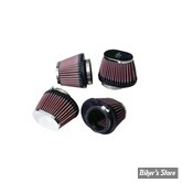 FILTRE A AIR - DIAMÈTRE D'ENTRÉE : Ø 54MM - K&N - RC-0984 - LES 4 PIÈCES