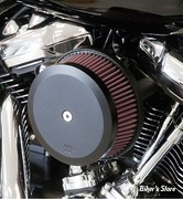 FILTRE A AIR - K&N -  MILWAUKEE EIGHT TOURING 17UP / SOFTAIL 18UP - K&N STREET METAL HIGH-FLOW AIR INTAKE HAMMER - NOIR - RK-3954B
