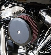 - FILTRE A AIR - K&N -  MILWAUKEE EIGHT TOURING 17UP / SOFTAIL 18UP - K&N STREET METAL HIGH-FLOW AIR INTAKE HAMMER - NOIR - RK-3954B