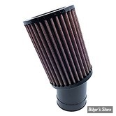 FILTRE A AIR - DIAMÈTRE D'ENTRÉE : Ø 52MM - INCLINAISON : 15° - DNA AIR FILTER - RO-SERIE - RO-5217-127
