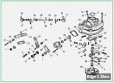 DOC D - ECLATE DE PIECES DE SELECTION - BIGTWIN 79/86 - TYPE ROTARY