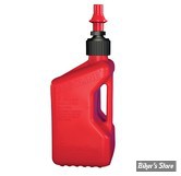  JERRYCAN TUFF JUG - CAPACITE : 10 LITRES / 2.7 GALLONS - ROUGE