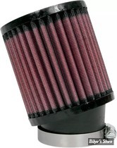 FILTRE A AIR - DIAMÈTRE D'ENTRÉE : Ø 57MM / 20° - K&N - RU-1700