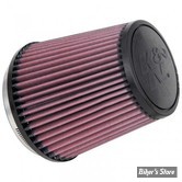 FILTRE A AIR - DIAMÈTRE D'ENTRÉE : Ø114MM / L : 152MM - K&N - RU-4740