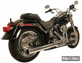 ECHAPPEMENT RUSH - FULL SYSTEM - 2 EN 1 - Softail 86/17 - CHICANES 2" - CHROME