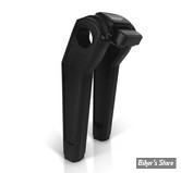RISERS EQUIPÉS POUR COMPTEUR - POUR GUIDON Ø 32.00 MM - HEINZ BIKES - PERFORMANCE ClubStyle Riser DIGITAL TACHO - HAUTEUR : 23,00 cm / 9" - CORPS : NOIR / PONTET : NOIR - HB-PR9-125-DT-BB