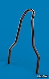 SISSY BAR KHROME WERKS - ROUND - Largeur 7 1/2" - noir