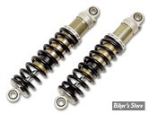 AMORTISSEURS - 14" 1/4 / 36.50CM - OHLINS - SERIE S36E - STANDARD - SPORTSTER 00UP - RESSORT NOIR - HD-146