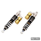 AMORTISSEURS - 14.5" / 36.83CM - OHLINS - SERIE S36PL - STANDARD - SPORTSTER XR1200 09UP - RESSORT NOIR - HD-907