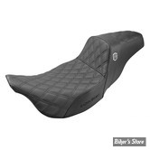 - SELLE SADDLEMEN - PRO SERIES SDC PERFORMANCE GRIPPER SEAT - TOURING 08UP - NOIR / COUTURES : NOIR - SC80807DB