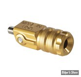 EMBOUT DE SELECTEUR - ALOY ART - MX SHIFTER PEG - GOLD ANODISE