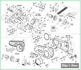  ECLATE I - PIECE N° 00 - ECLATE PIECES PRIMAIRE - SOFTAIL 1989/2006 / DYNA 1991/2005