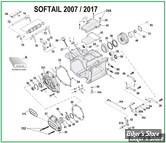  DOC A - Eclate des pieces de carter de Boite de Vitesses - SOFTAIL 2007/2017