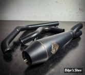 - ECHAPPEMENT - SP CONCEPTS EXHAUST SYSTEM - DYNA 06/17 - BIG BORE  - NOIR ONYX - SPC-3-003-BO