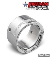 - EMBOUT D'ECHAPPEMENT - FREEDOM PERFORMANCE - 2.5" - STAR / DROIT - CHROME - AC00002