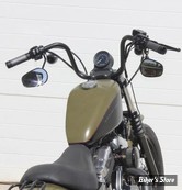 Guidon TC. BROS - TC BROS. 1" NARROW APES HANDLEBAR - MINI APES 8" - AVEC EMPREINTES - NOIR - 101-0102