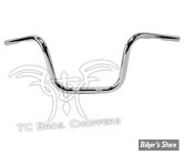 Guidon TC. BROS - TC BROS. 1" NARROW APES HANDLEBAR - MINI APES 8" - AVEC EMPREINTES - CHROME - 101-0104