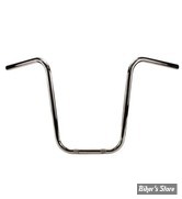- Guidon TC. BROS - TC BROS. 1" SPRINGER APES HANDLEBARS - APES 16" - AVEC EMPREINTES - CHROME - 101-0211