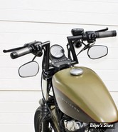 -  Guidon TC. BROS - TC BROS. 1" SLANT Z HANDLEBAR - AVEC EMPREINTES - NOIR - 101-0132