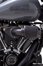FILTRE A AIR - Vance & Hines -MILWAUKEE EIGHT SOFTAIL 2025UP / TOURING 2023UP - VO2 Falcon Air Intake Kit - NOIR MAT - 41107