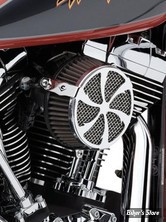 - FILTRE A AIR - COBRA - SOFTAIL 01/15 / DYNA 99/17 - TOURING 02/07 - COBRA - NAKED - SWEPT - CHROME - 606-0102-01