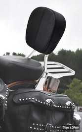 -  KIT SISSY BAR  DETACHABLE -  SOFTAIL 00/17 - Plaques latérales OEM 53374-03 / sissy bar 52736-85A / coussin 52348-97 ou 52347-97 / porte-bagages 50300030 - CHROME