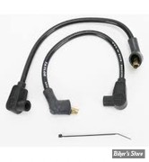 FILS DE BOUGIES - FXR 82/94 - TAYLOR / SUMAX - 8MM - PRO WIRE - NOIR - 77035