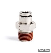 RACCORD D'AIR DROIT / MALE - LEGEND SUSPENSIONS - Straight fitting (male) - 200-2001