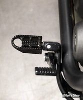 REPOSES PIEDS SPORTSTER 1200N/T/V/X/C/CX - SOFTAIL FXS/FXSB/FXCW - XG STREET - BILWELL - MUSHMAN FOOT PEGS - NOIR - 7002-201-02