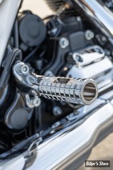 - AN - SPEEDLINER CHROME - REPOSES PIEDS ARLEN NESS - SPEEDLINER FOOTPEGS - CHROME - 400-035