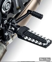 - KYN - RIOT-X NOIR - REPOSES PIEDS KURYAKYN - RIOT FOOTPEGS - SANS EMPREINTE (SPLINED) - FINITION : NOIR SATIN - 3603