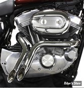 ECHAPPEMENT - Wyatt Gatling - SPORTSTER 86/13 - DIAMETRE 1 3/4" - Wyatt Gatling Drag Pipe Set Down Type - 30-0722 - CHROME