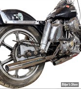 - ECHAPPEMENT - V-TWIN - SPORTSTER 57/78 - TAPERED - Seamless Tapered Exhaust System - 30-1889 - CHROME