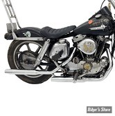 Echappement Paughco - SPORTSTER 1979 -  STAGGERED TAPERED - 38" - CHROME - 720TM