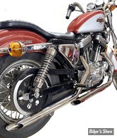 ECHAPPEMENT - V-TWIN - DRAG PIPES 1 3/4" SLASH CUT -  MCM Illusion Drag Pipe Set- 30-1143 - CHROME