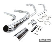- ECHAPPEMENT - V-TWIN / Wyatt Gatling - SOFTAIL 07/17 - Cyclone 1-3/4" 2 into 1 Exhaust Header Set - 29-2116 - CHROME