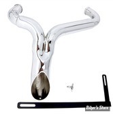 - ECHAPPEMENT - V-TWIN / Wyatt Gatling - "Y" Exhaust Pipe Header - SOFTAIL  00/06 - 30-0776 - CHROME