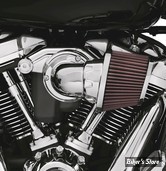 - FILTRE A AIR HD - MILWAUKEE EIGHT 2017/2020 - SCREAMIN EAGLE 29400263 - Heavy Breather Performance Air Cleaner - CHROME