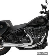 ECHAPPEMENT - BASSANI - SOFTAIL FLSB / FXRLRST - 2-into-1 Road Rage III Exhaust System - FINITION : CHROME - 1S81RE