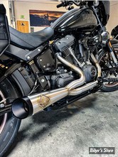 - ECHAPPEMENT - SP CONCEPTS EXHAUST SYSTEM - SOFTAIL M8 FLSB / FXLRST / FLHC 2018UP - CUT BACK - INOX - SPC-1-002-ST