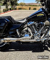 - ECHAPPEMENT - SP CONCEPTS EXHAUST SYSTEM - TOURING M8 2017UP -  LANE SPLITTER - INOX - SPC-2-001