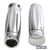 POIGNEES - V-TWIN Tedd Cycle - BILLET DIAMOND STYLE - CHROME