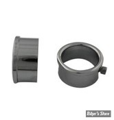 2" 1/4 - EMBOUTS D ECHAPPEMENTS - POUR TUBE DE 2 1/4" - BENDED - CHROME