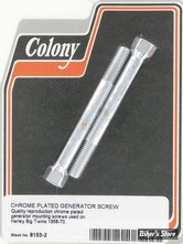 ECLATE N - PIECE N° 12 - KIT DE VISSERIE DE GENERATRICE - OEM 30011-58 - COLONY - OEM STYLE - CHROME - 8153-2