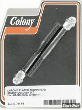 ECLATE N - PIECE N° 12 - KIT DE VISSERIE DE GENERATRICE - OEM 30011-58 - COLONY - ACORN - CHROME - 7113-2