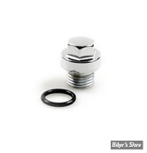 ECLATE I - PIECE N° 37 - TAMIS D'HUILE DE CARTER MOTEUR : BOUCHON OEM 657 - BIGTWIN 68/80 - TETE HEXAGO - CADMIUM - COLONY - 8701-2